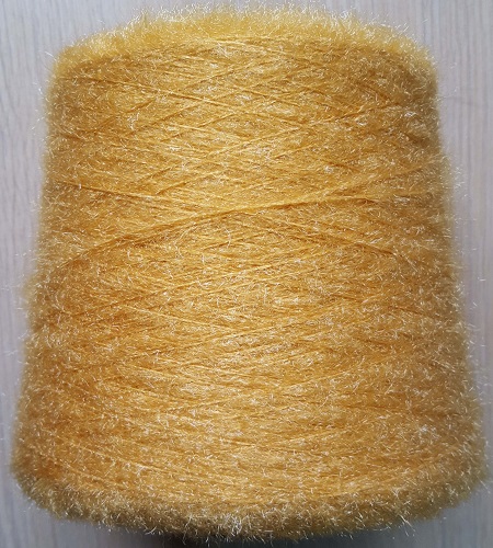 polyester feather yarn