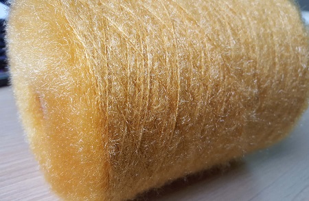 polyester feather yarn