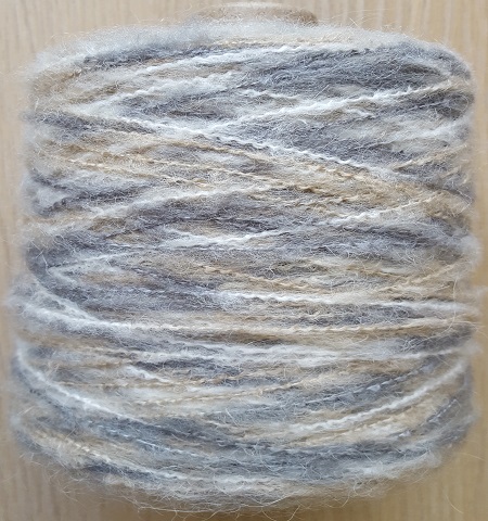 space dyed alpaca yarn